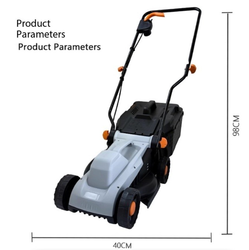 Electric Lawnmower Push-Type Lawn Mower Grass Trimmer