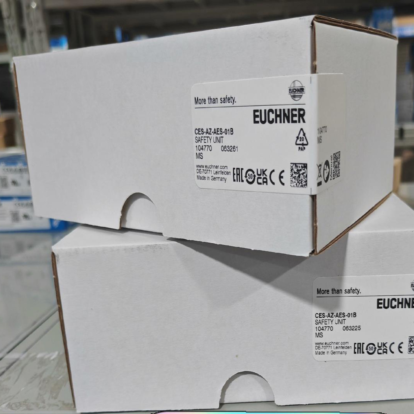 EUCHNER new one Safety Module CES-AZ-AES-01B 104770 ONE Year Warranty#SF
