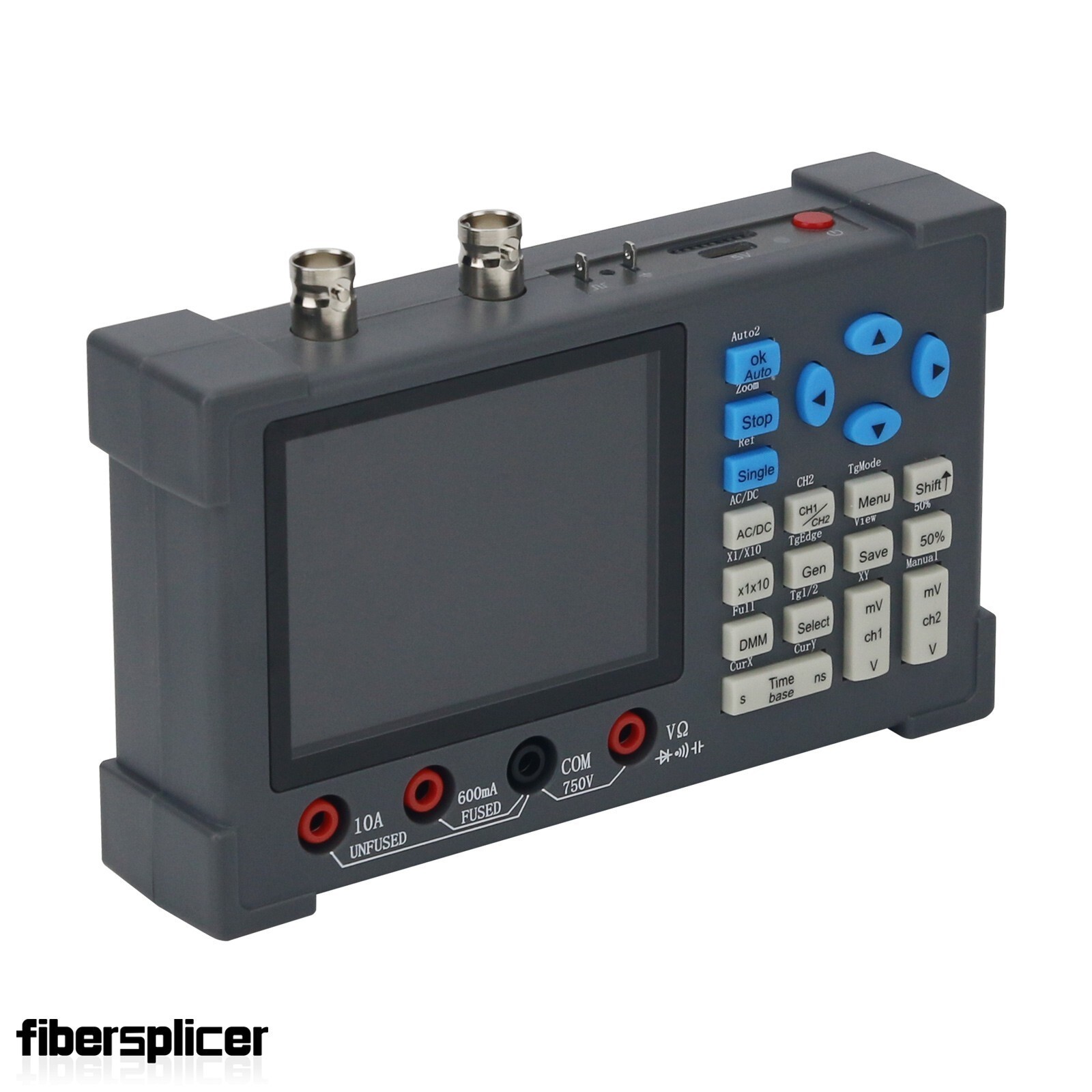 DSO3D12 3-in-1 120MHz 2 Channel Oscilloscope Multimeter Signal Generator