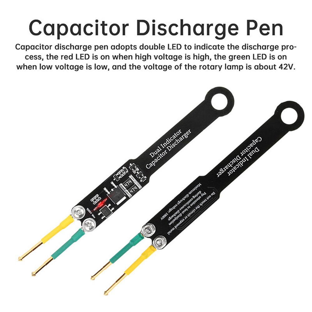 1000V Portable Capacitor Discharge Pen AC/DC High Voltage Quick Discharging Tool