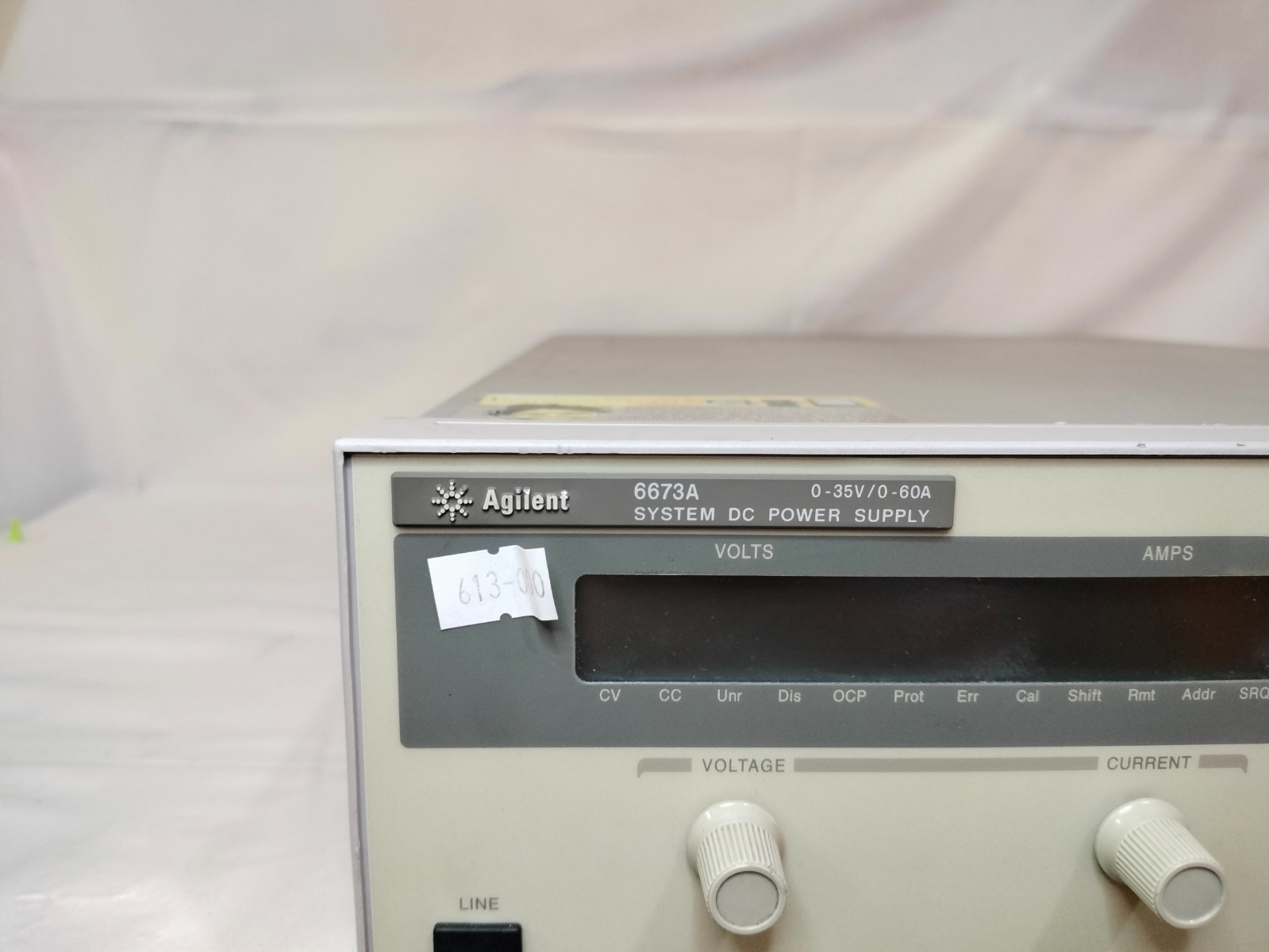 Agilent 6672A System DC Power Supply 0-20V/0-100A Made in Malaysia MY41003759