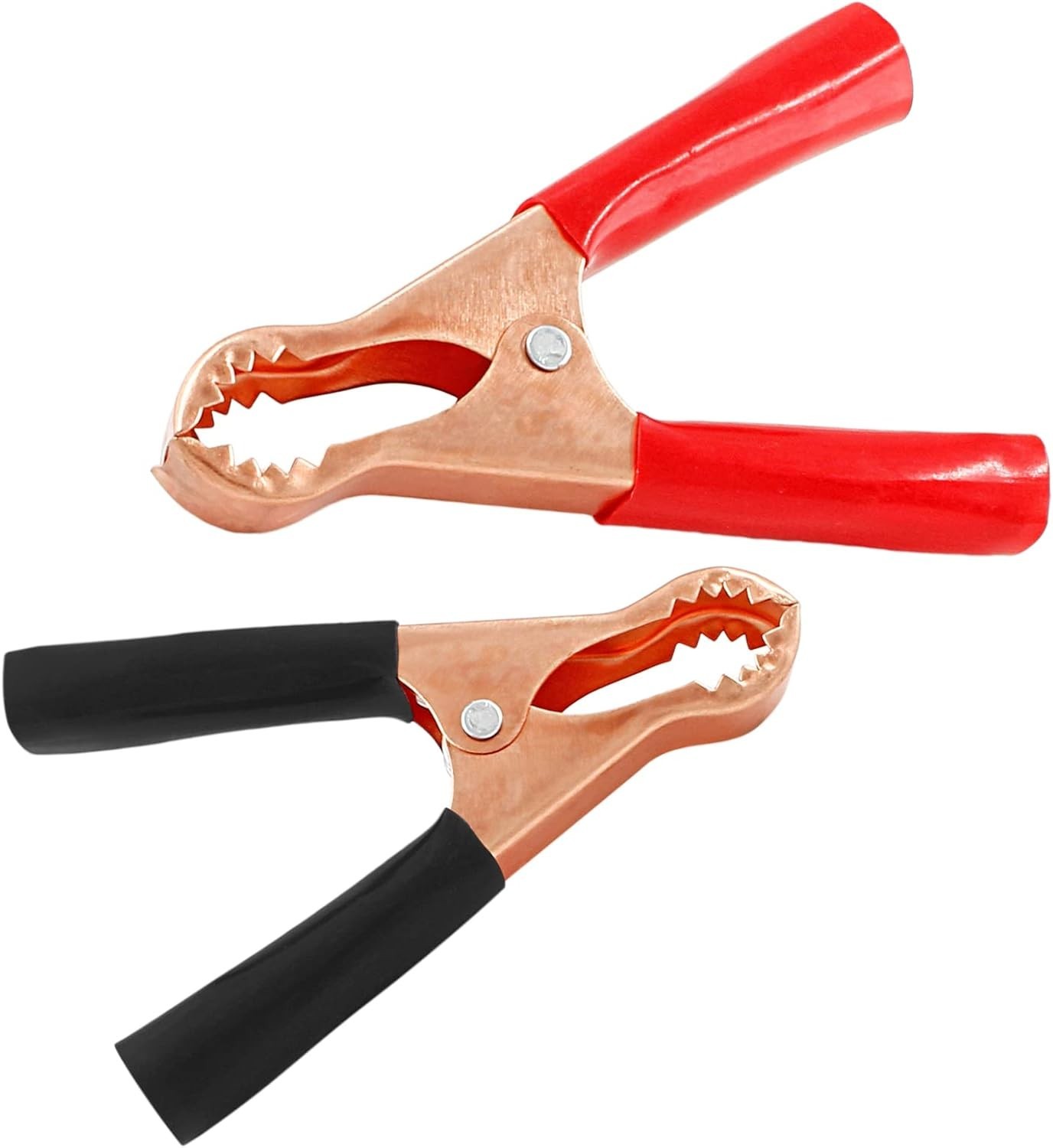 10Pcs 50A Insulated Alligator Clips Electrical Heavy Duty Alligator Clamps