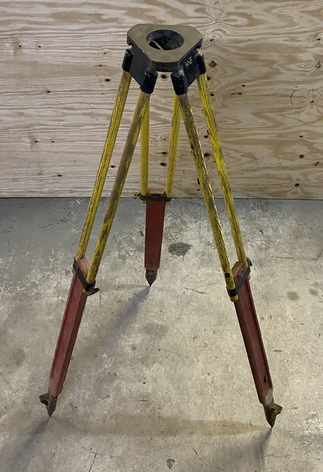 Vintage Tripod Keuffel & Esser Antique Surveyor’s Tripod K+E