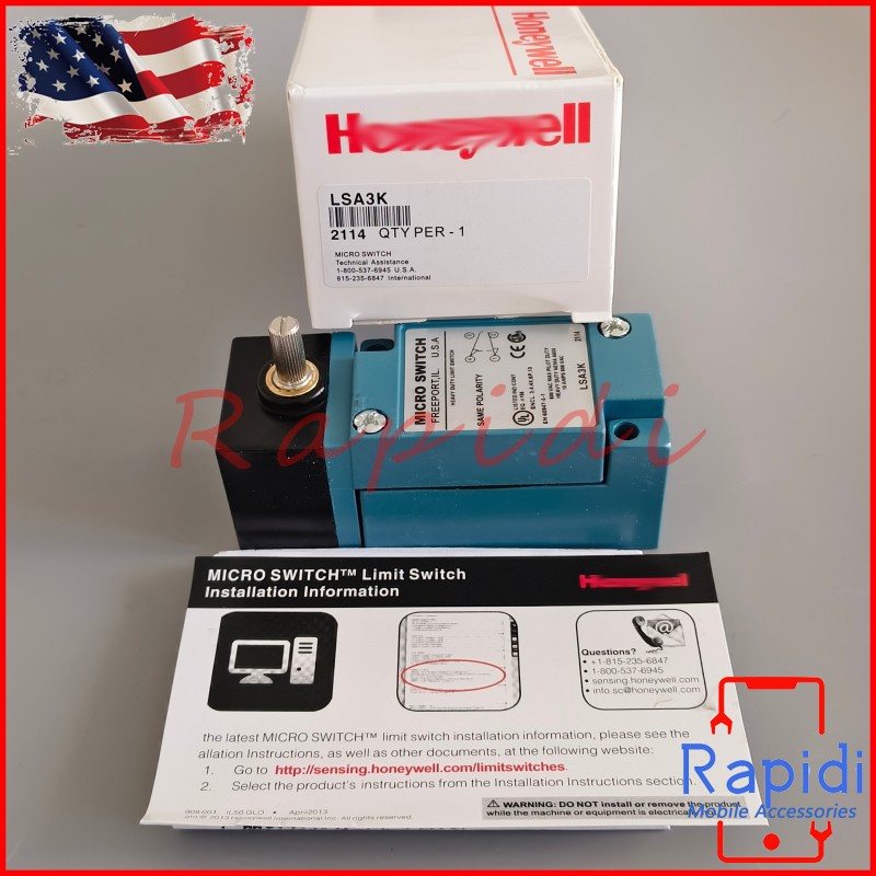 Micro Switch Heavy Duty Limit Switch Rotary Lever For Honeywell LSA3K 10A 600VAC