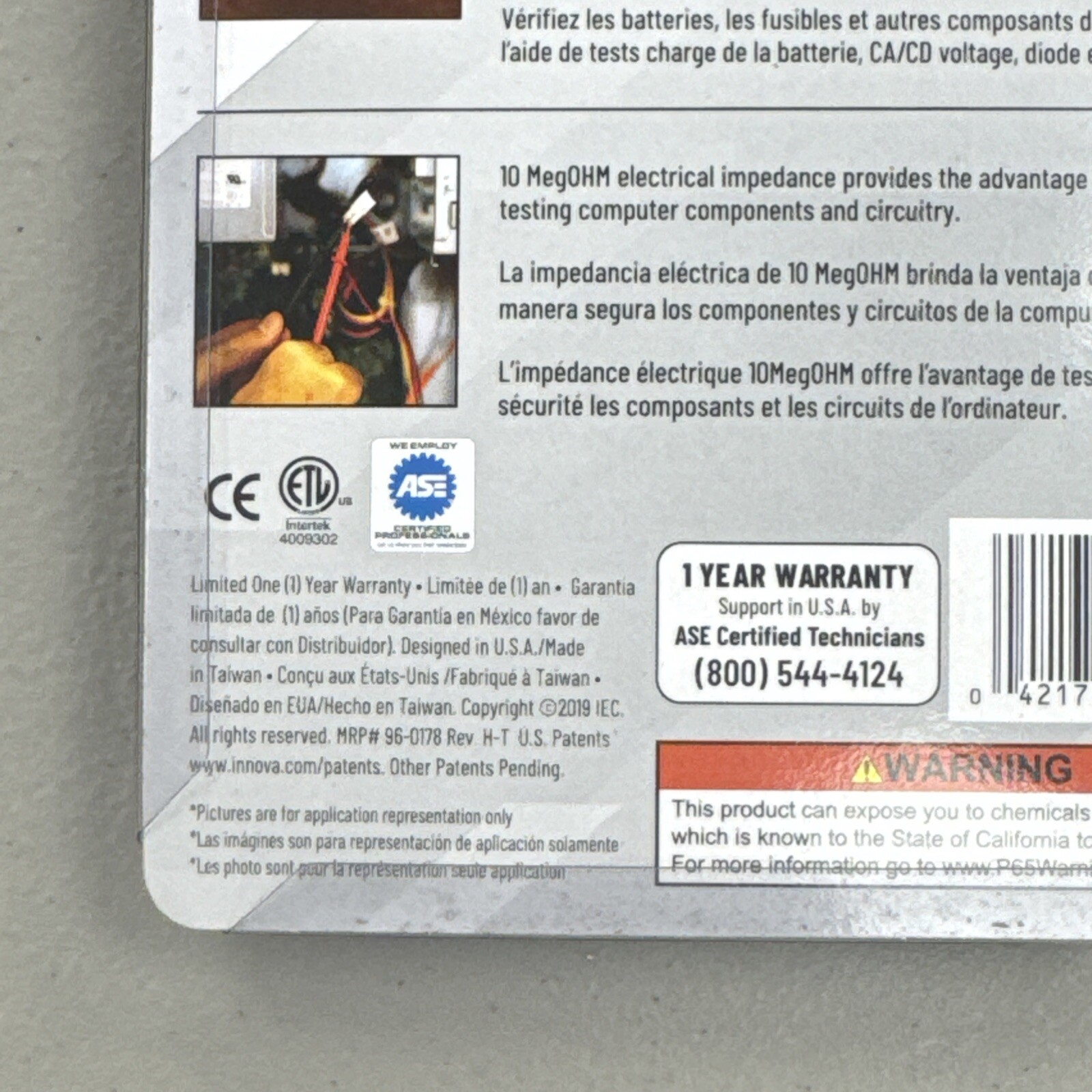 Innova Auto Ranging Digital Multimeter EPI3320 Brand New!