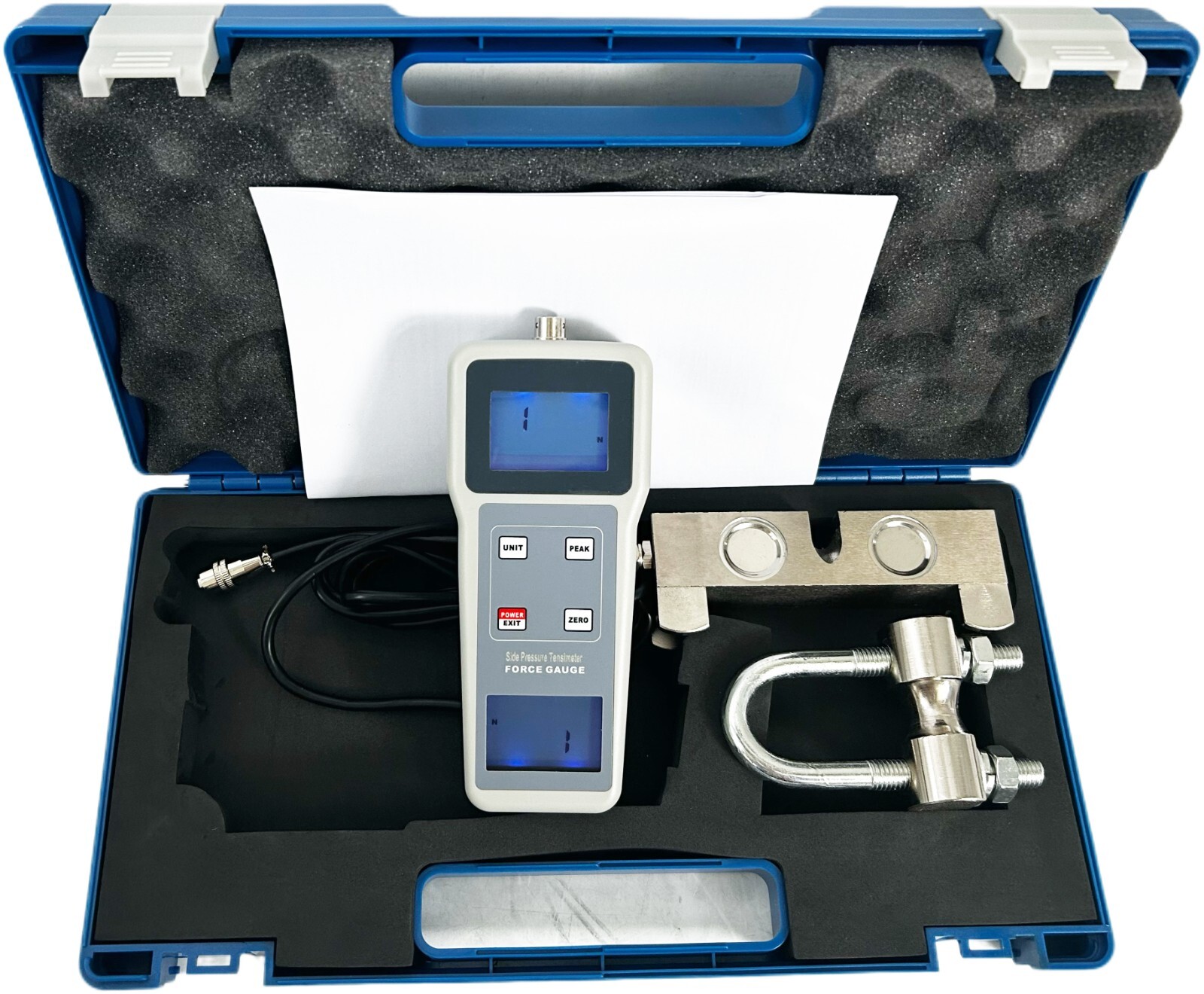 Side Pressure Tensimeter With 4 Measurement Unit For Selection N Kg Lb ±1000kgf