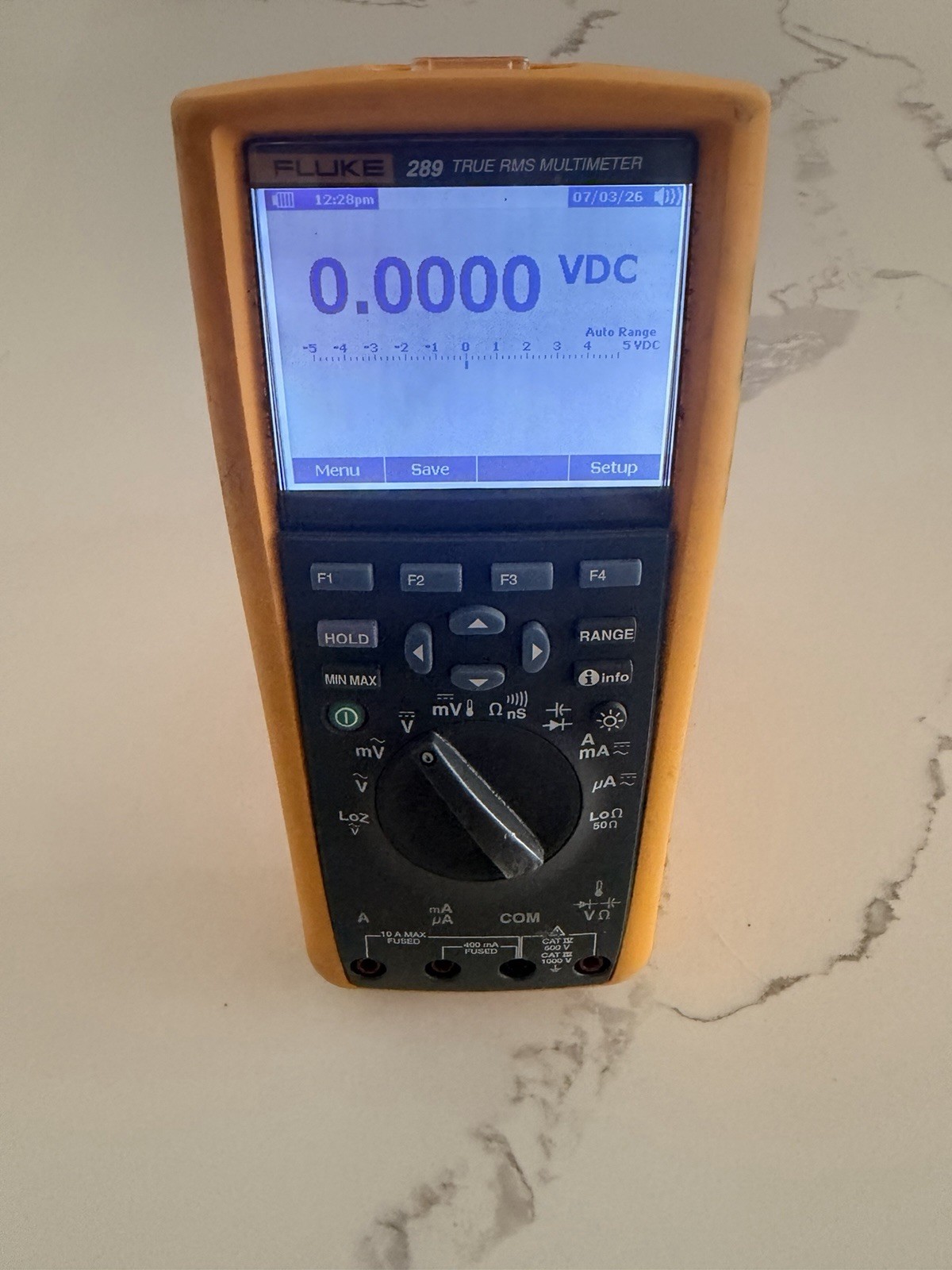 FLUKE 289 TRUE RMS MULTIMETER NO LEADS POWERS ON