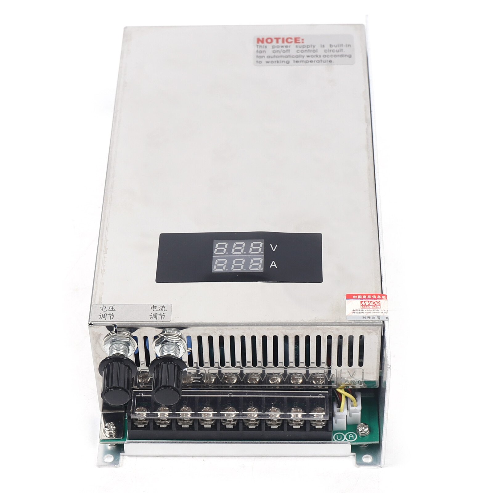 Adjustable Switching Power Supply AC DC 1000W 48V 20A Voltage Current Power New