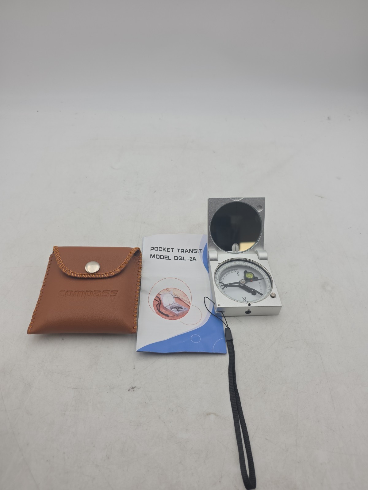 Pocket Transit DQL-2A Portable Geological Surveyors Geologic Compass