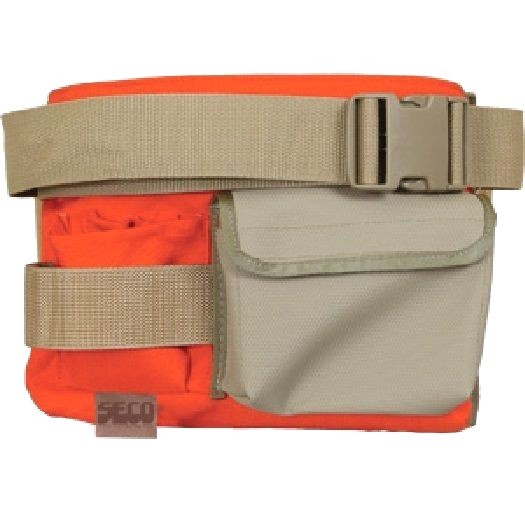 SECO Surveyor’s Five Pocket Tool Instrument Pouch with Belt Survey 8046-30-ORG