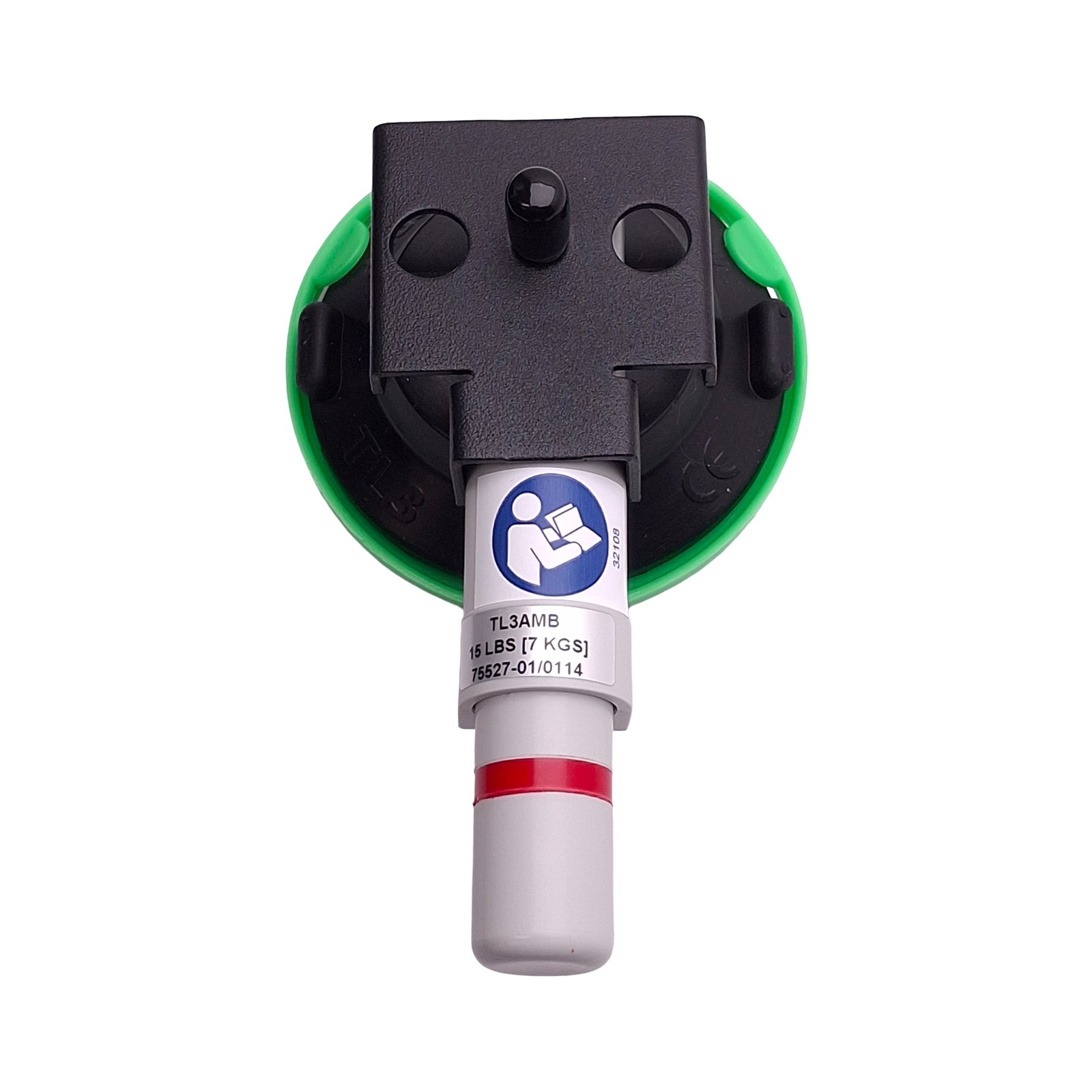 Wood’s Powr-Grip TL3AMB-91152 Mounting Cup, 3in Cup, 5/8in Long x 1/4-20in Stud