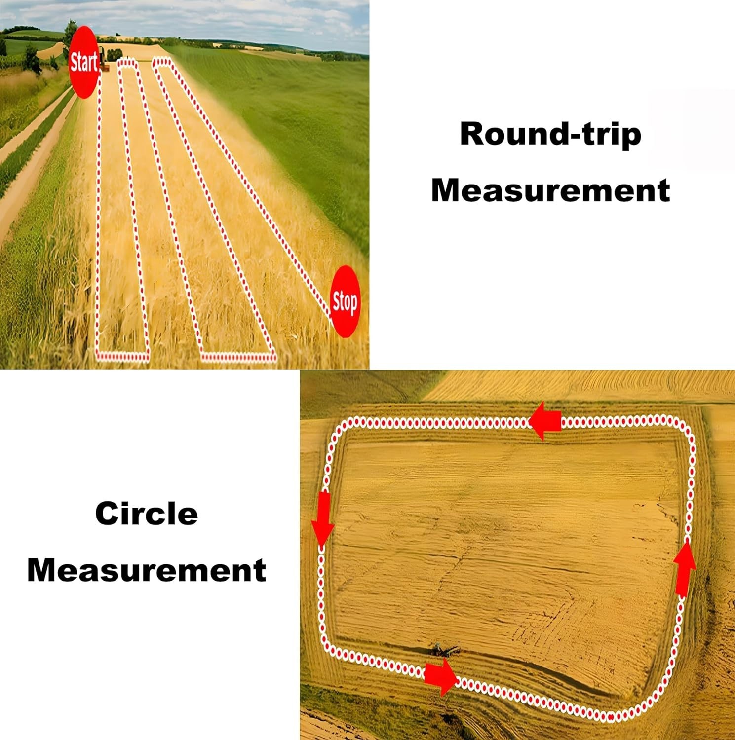 Handheld GPS Land Meter, High-Accuracy GNSS Surveying Equipment, IP65 Waterproof