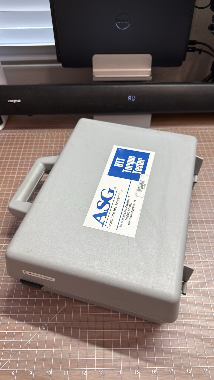 ASG Jergens DTT-010 Digital Torque Tester, Max 10lbf-in