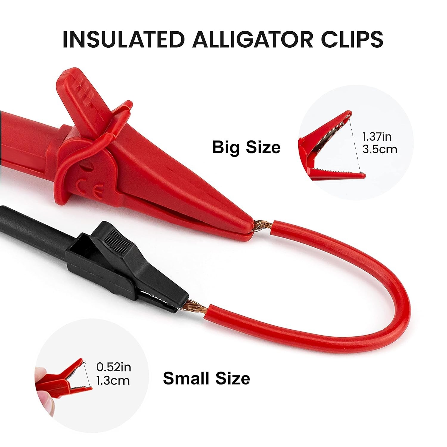 23PCS Multimeter Leads Kit with Replaceable Precision Probes Set and Alligat…