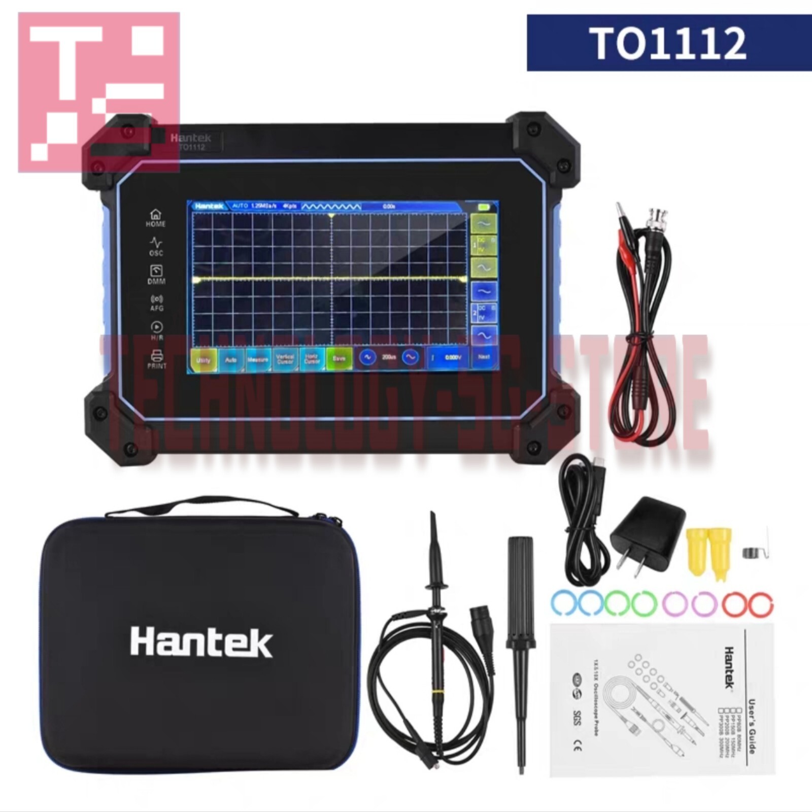 Hantek TO1112 Portable touchscreen tablet digital oscilloscope# 1pcs New In Box