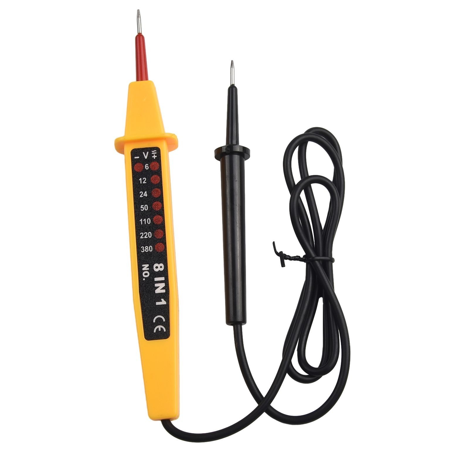 8 In1 Voltage Tester Voltage Tester Plastic 110 – 220 – 380VAC 148*17*26mm