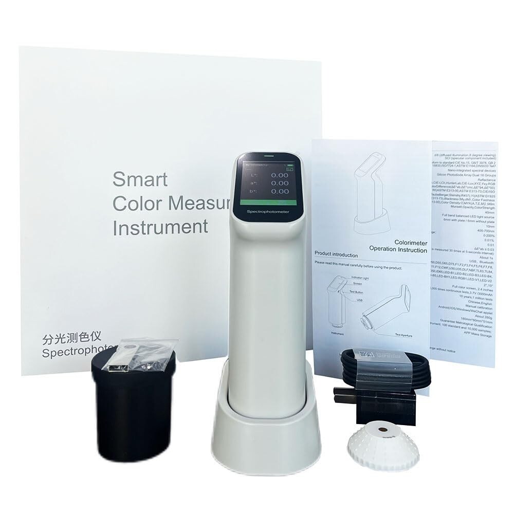 Digital Colorimeters Color Tester with Aperture 6mm for Plastic Coatings Textile