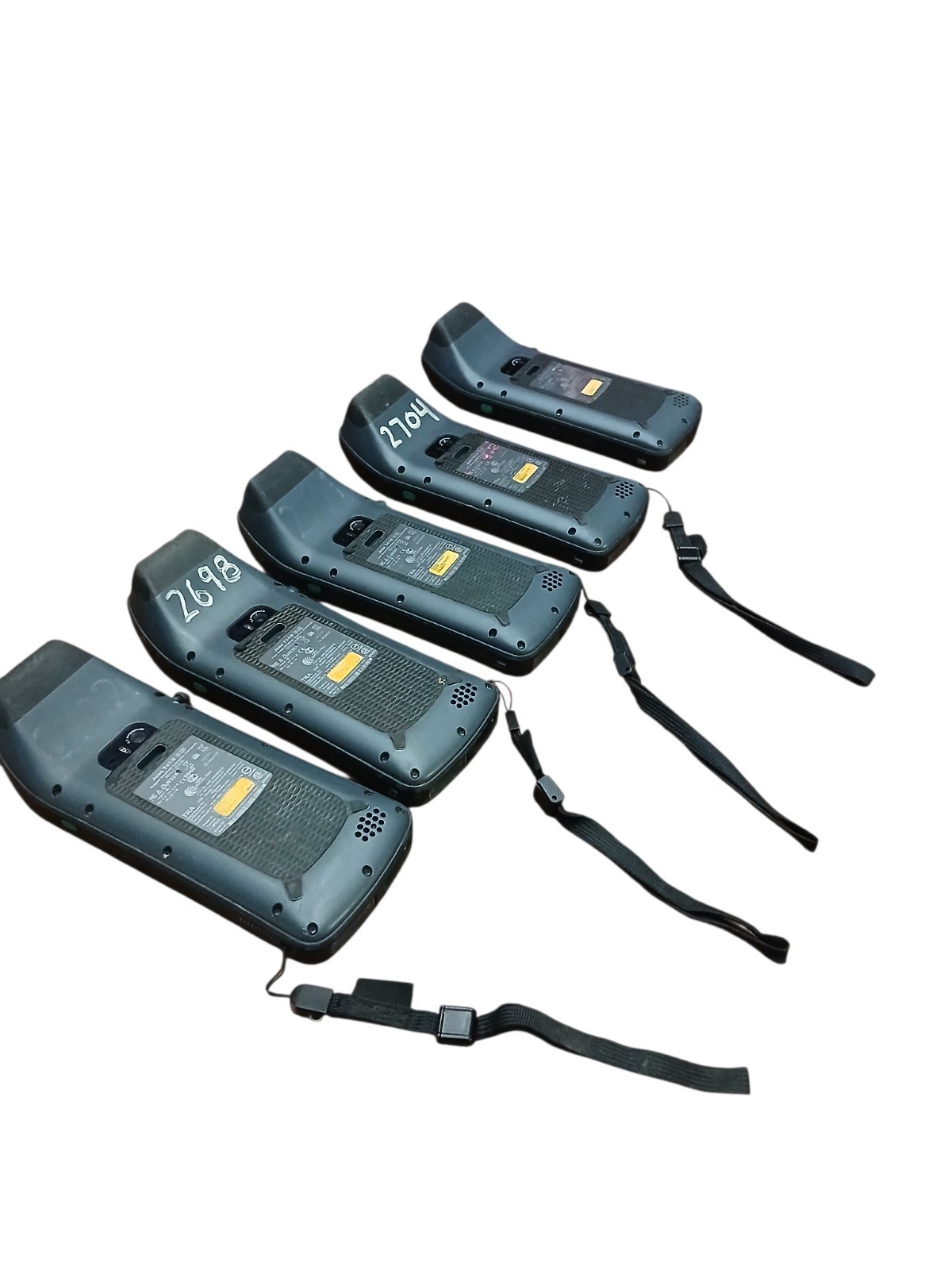 Lot of 5 Trimble Juno T41/5 GPS Handhelds FOR PARTS Repair No Power + ACCESSORY