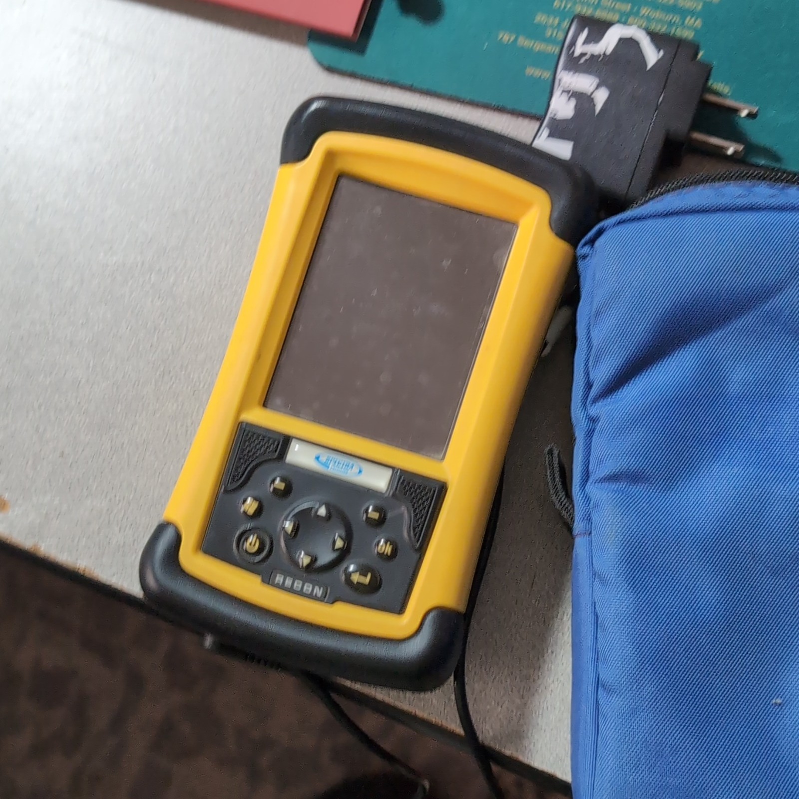 Spectra Precision Rebon Display Handheld GPS Guidance Controller Data Collector