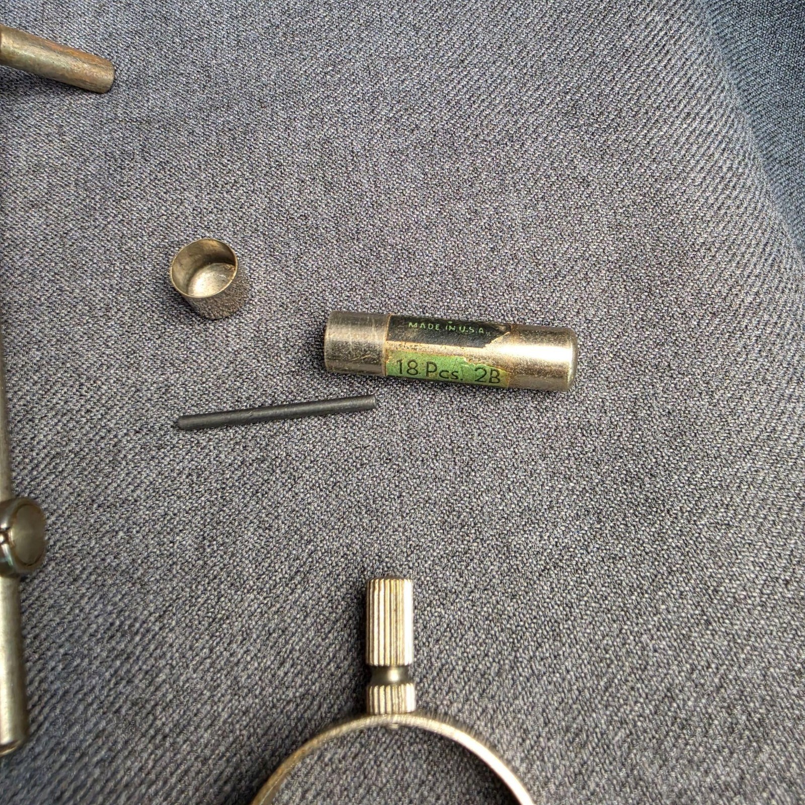 Vintage Starrett No.196 Dial Test Indicator Machinist Tool Set Made In USA Steel