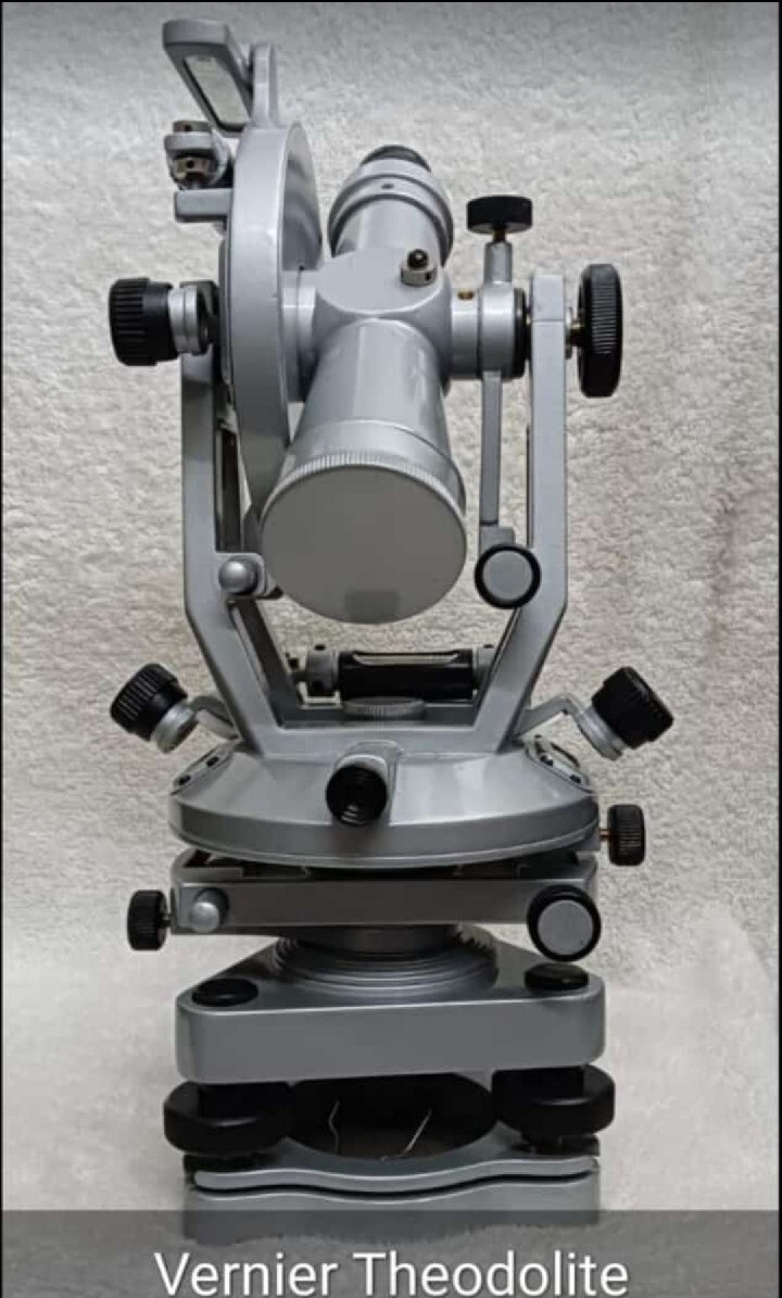 Transit Vernier Theodolite w/ box for Survey and Topography Accuracy 20″ sec