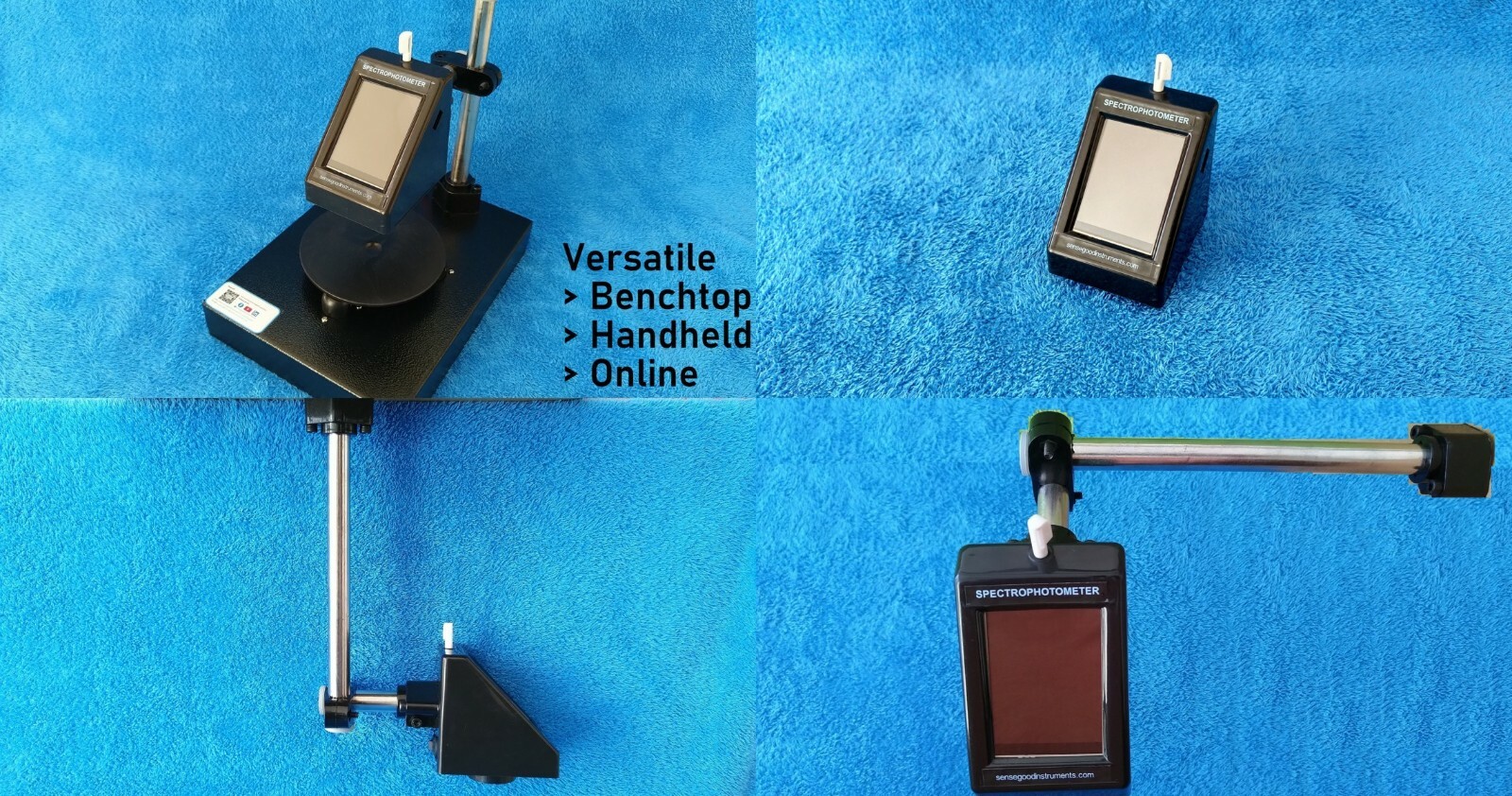 NEW ARRIVAL Handheld Digital Colorimeter Reflectance Long Life LED Illumination