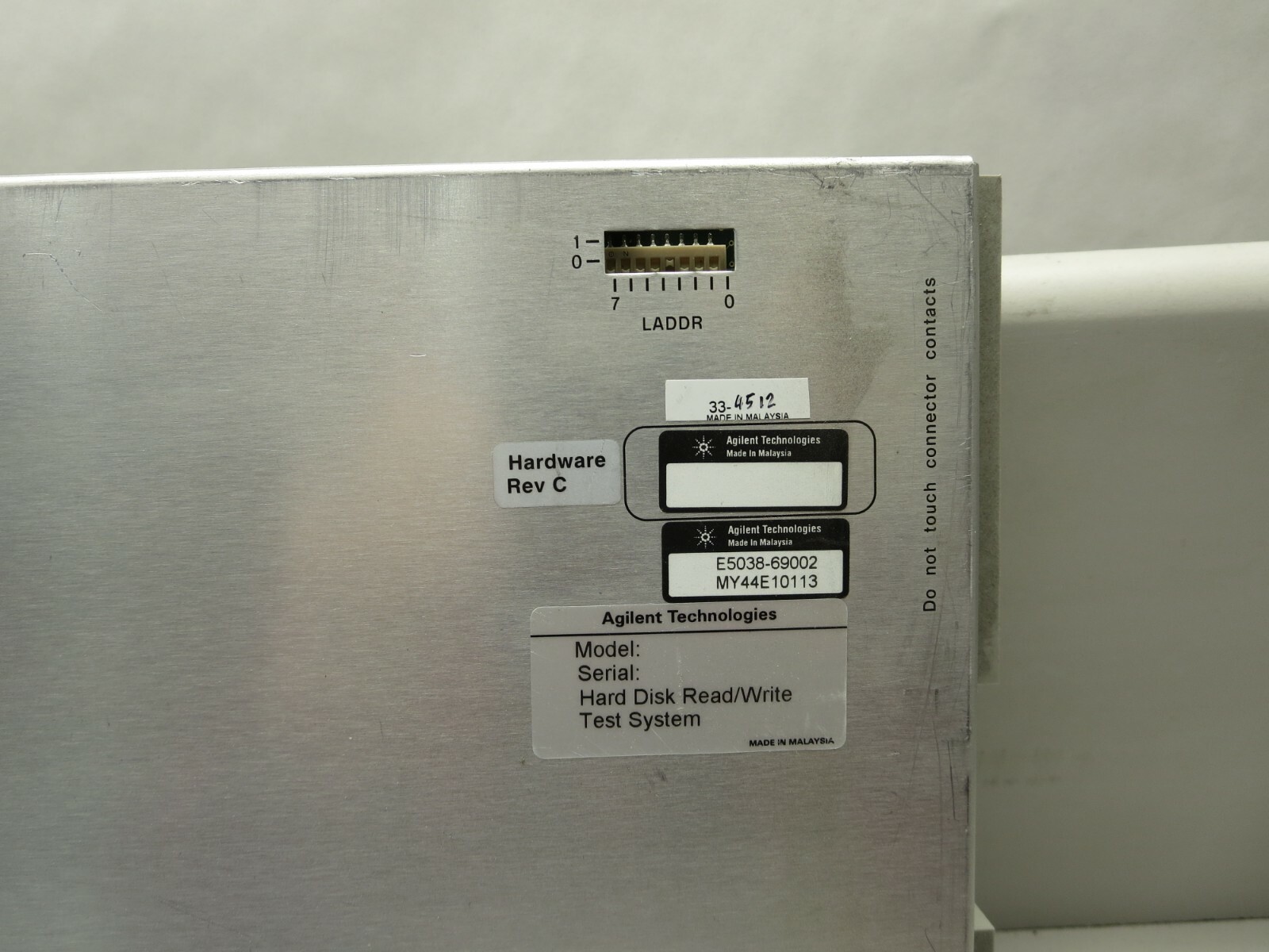 Agilent, E5038B (Malaysia), Parametric Measurement Module, E5038-69002, Rev C