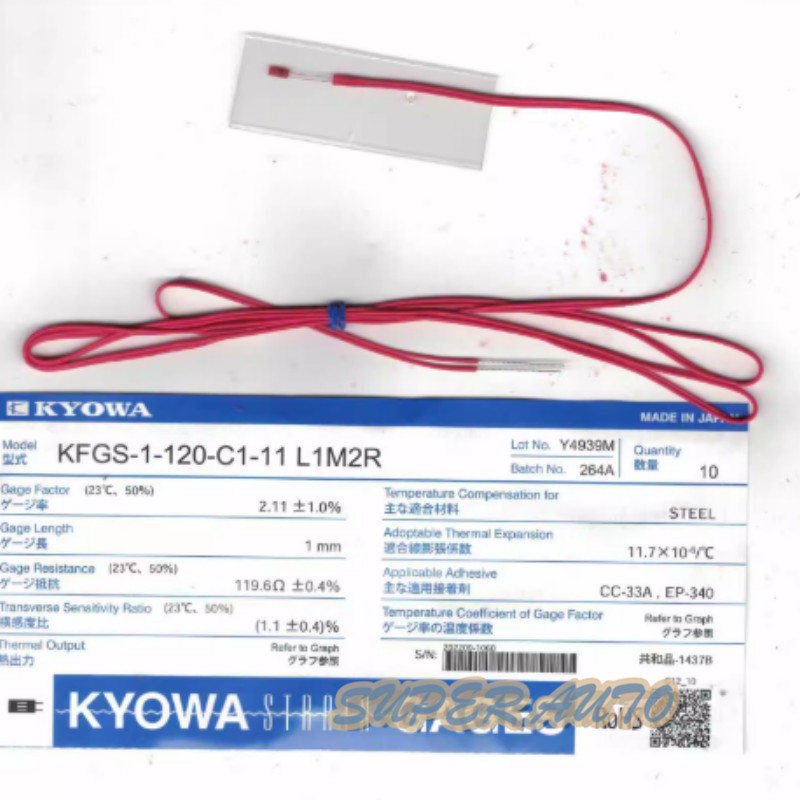 QTY:10 New For Strain gauge KFGS-1-120-C1-11 L1M2R