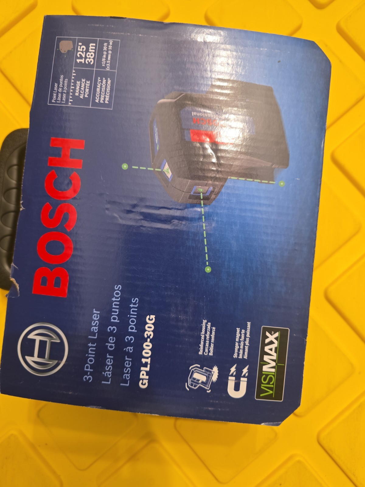 Bosch GPL100-30G Cordless Self Leveling Laser
