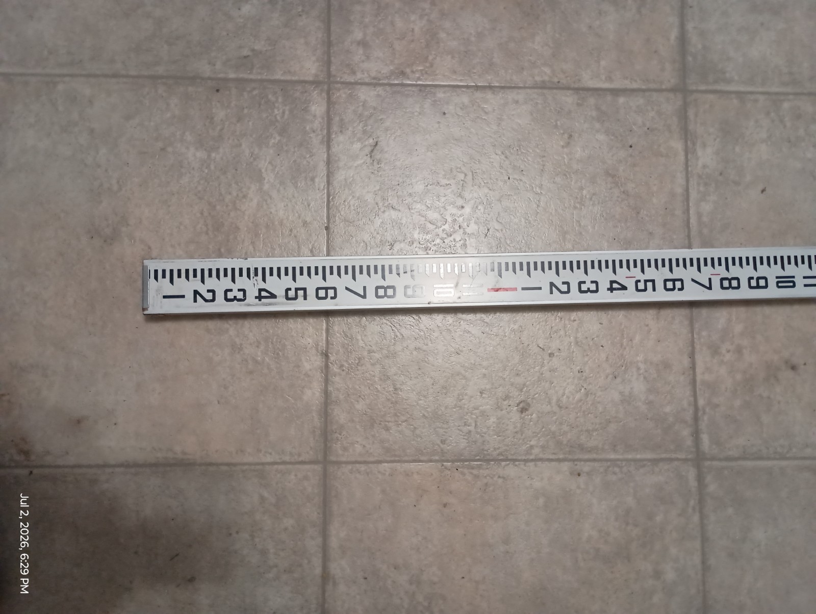 Northwest Surveyor Grade Rod 9ft Aluminum 3 Section Survey Tool