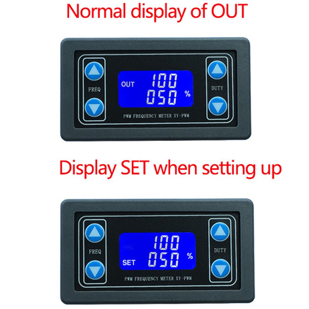 3.3-30V PWM Pulse Frequency Duty Ratio Square Wave Rectangular Signal Generator
