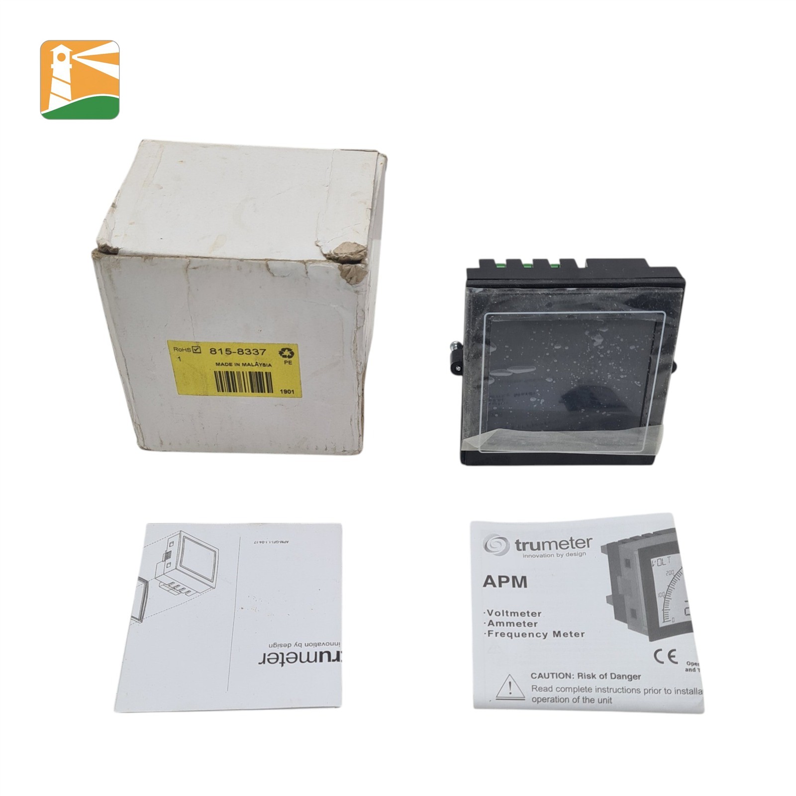 Trumeter Advanced Panel Meter. Type Frequency. Made in Malaysia