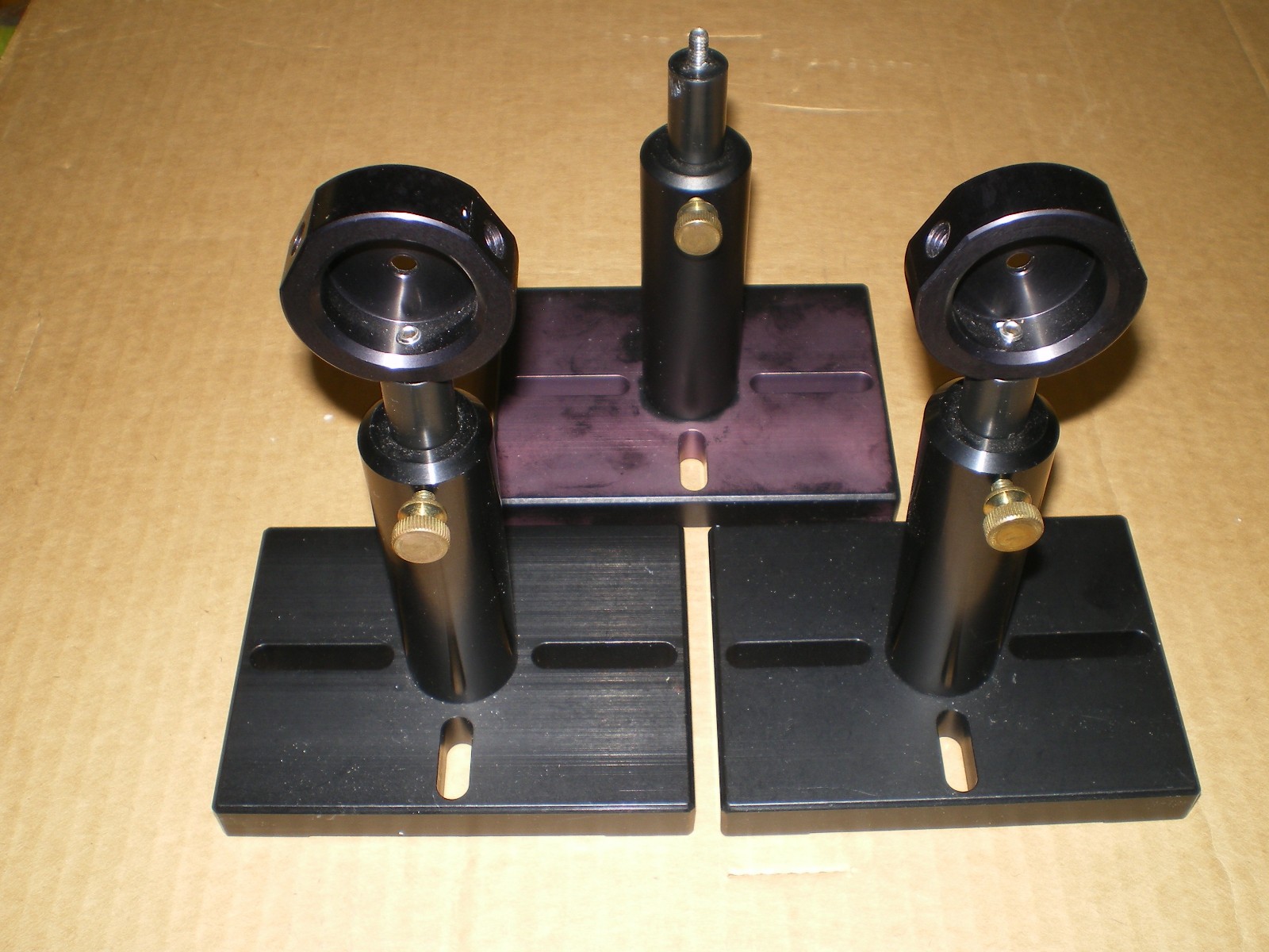Unbranded Set of Adjustable Positioners for Laser Energy Detectors Power Sensors