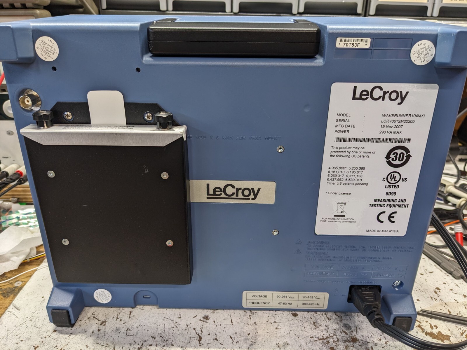 Lecroy 104MXi 1 GHz 4 channel Oscilloscope 2 GHz unlocked and with many options