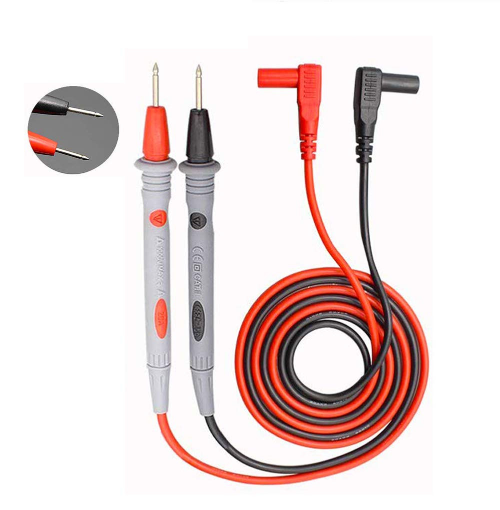 Banana Plug Multimeter Test Leads, 1000V 20A Digital Multi Meter Clamp Tester Pr