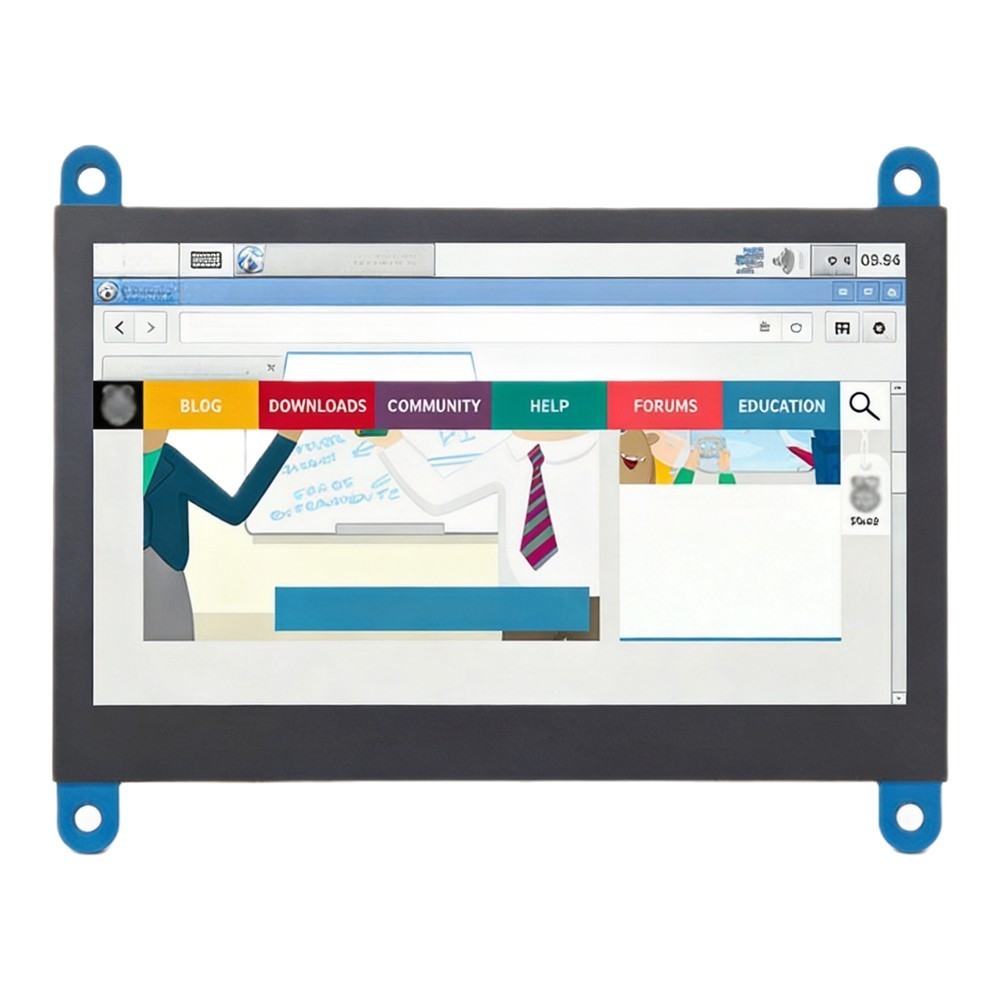 For Limited Space Projects 4.3 Inch Touchscreen Responsive Touch Control