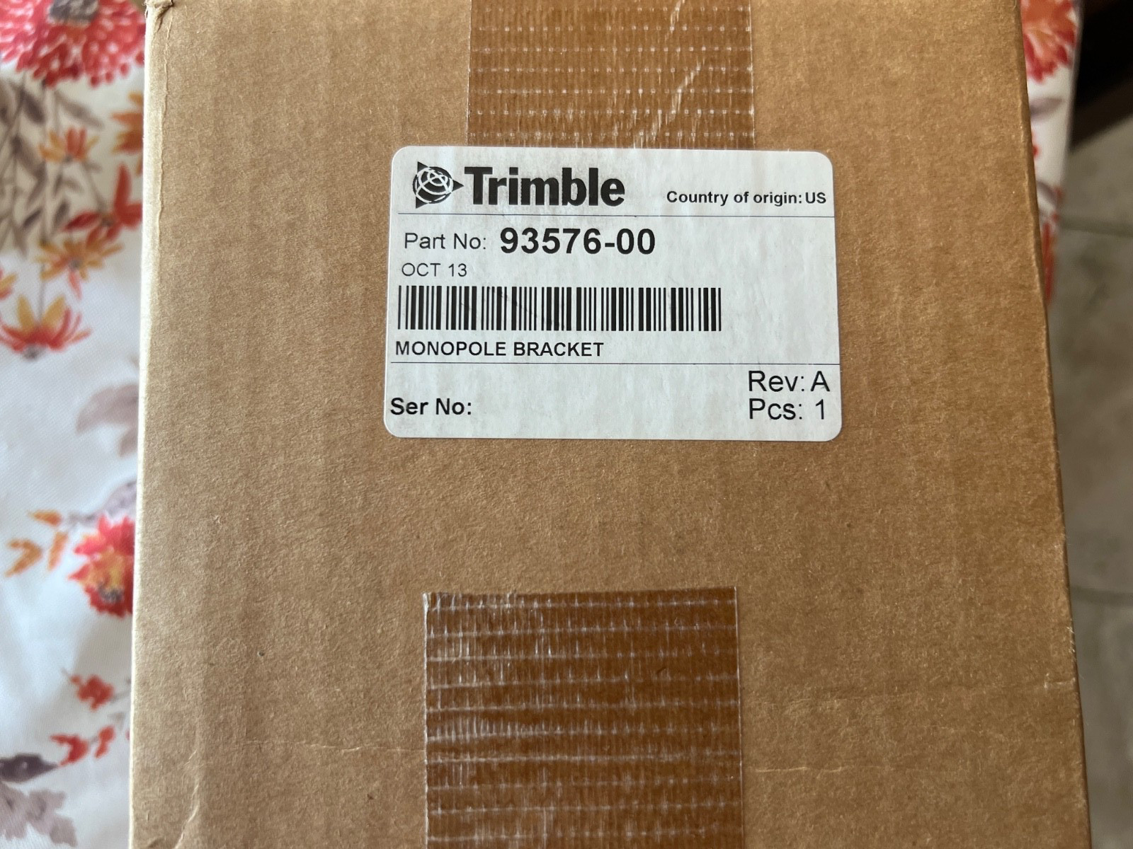 New in box (12/ 2014) Trimble Geo 7X – rangefinder, car charger, monopole, more!