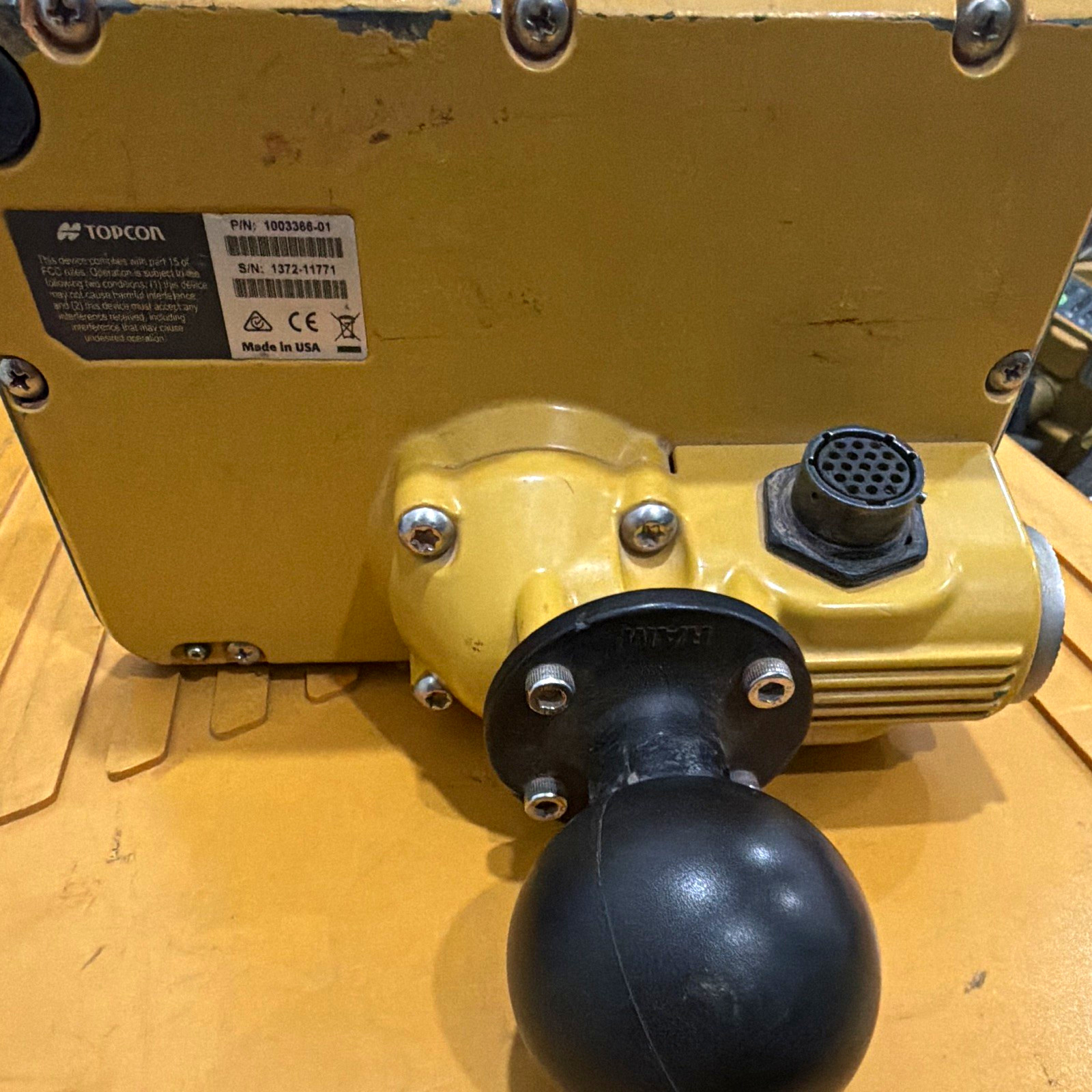 Topcon X-52x Machine Control Display Monitor Touchscreen MPN 1003368-01