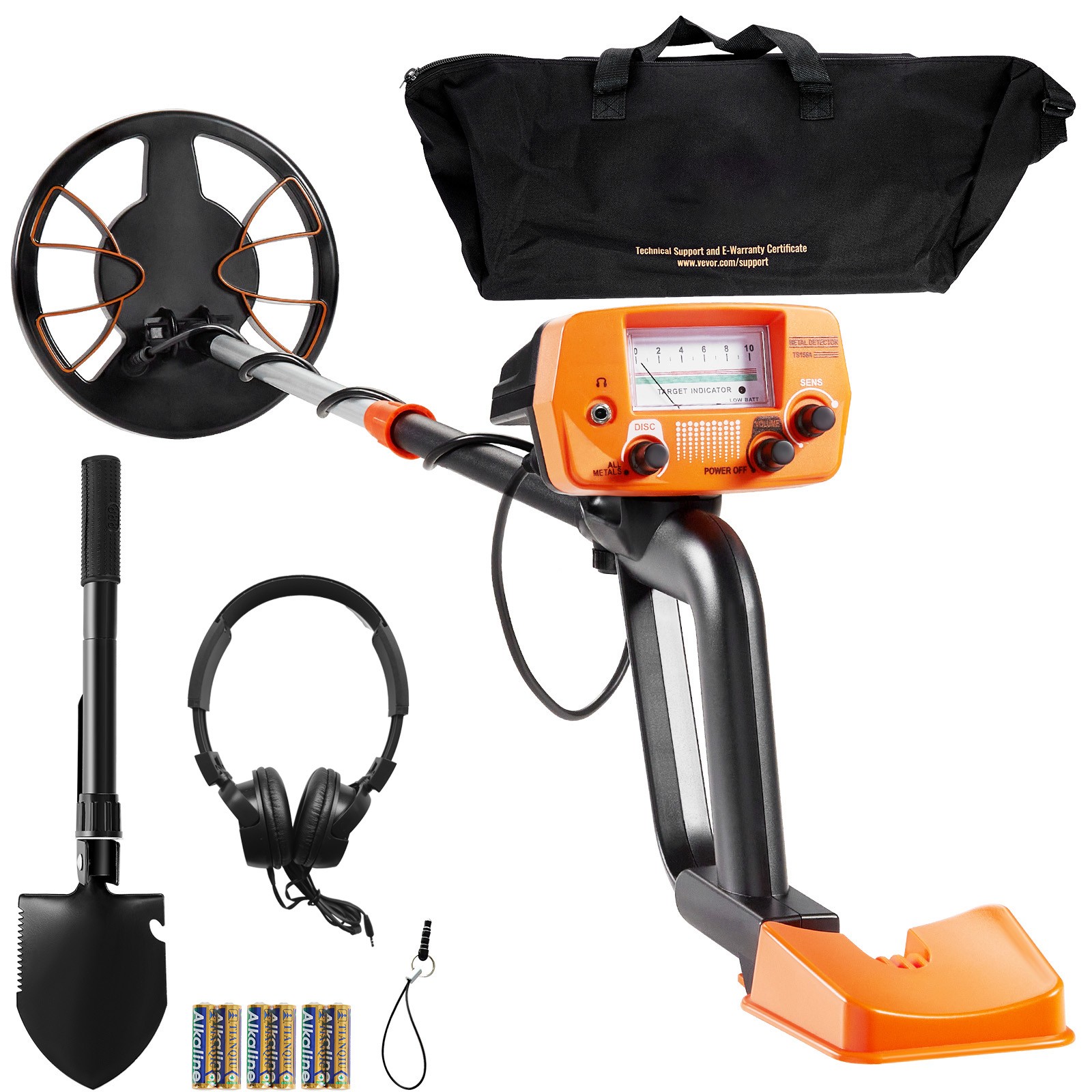 Uimoso Metal Detector for Adults Professional Gold Detector 8 in IP68 Waterproof