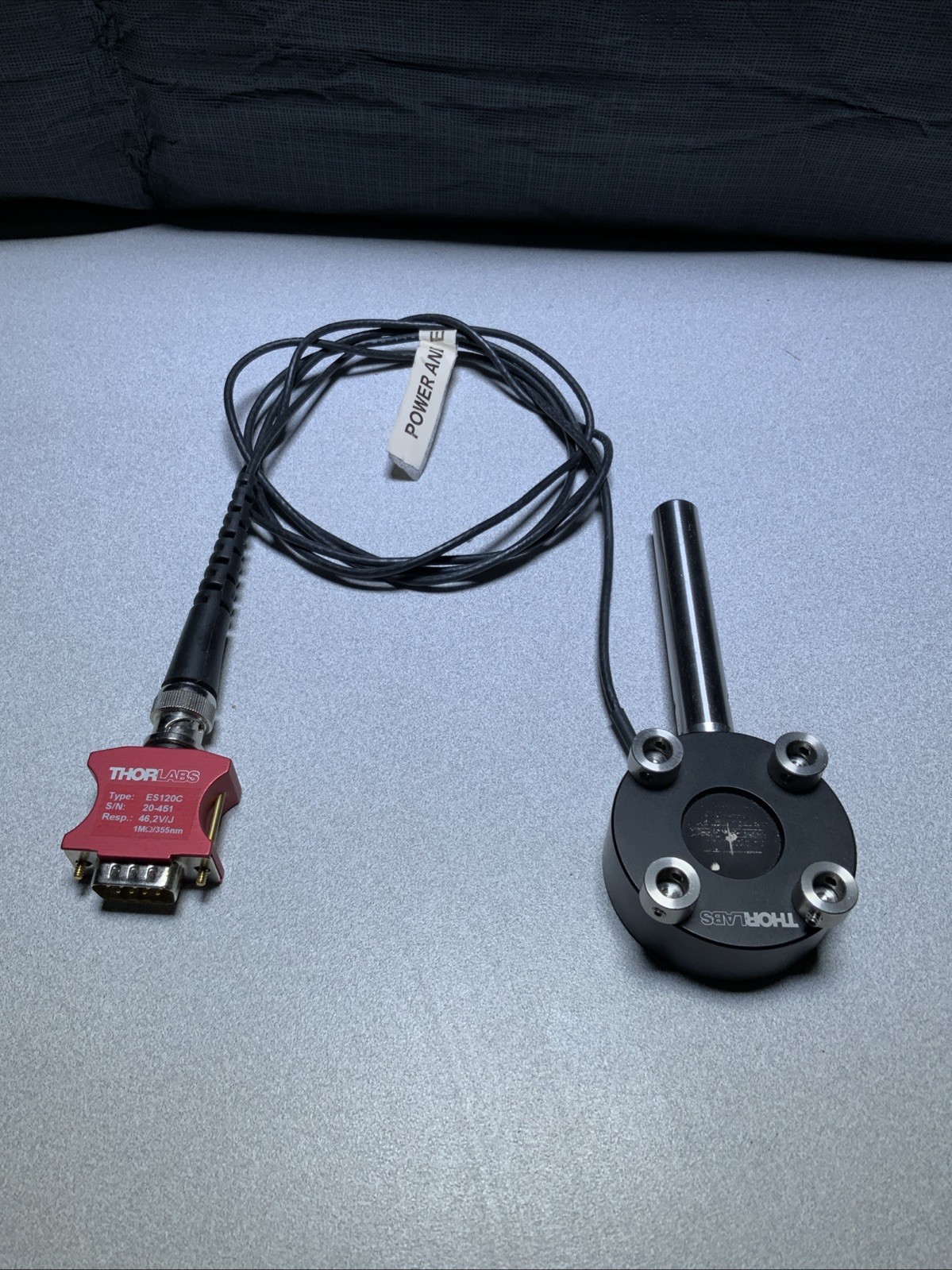 ThorLabs ES120C – Pyroelectric Energy Sensor