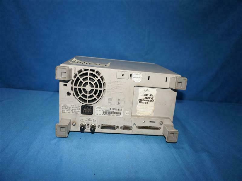 HP Agilent 54624A 4CH Oscilloscope 100MHz 200 Msa/s w/ Breakage Made in Malaysia