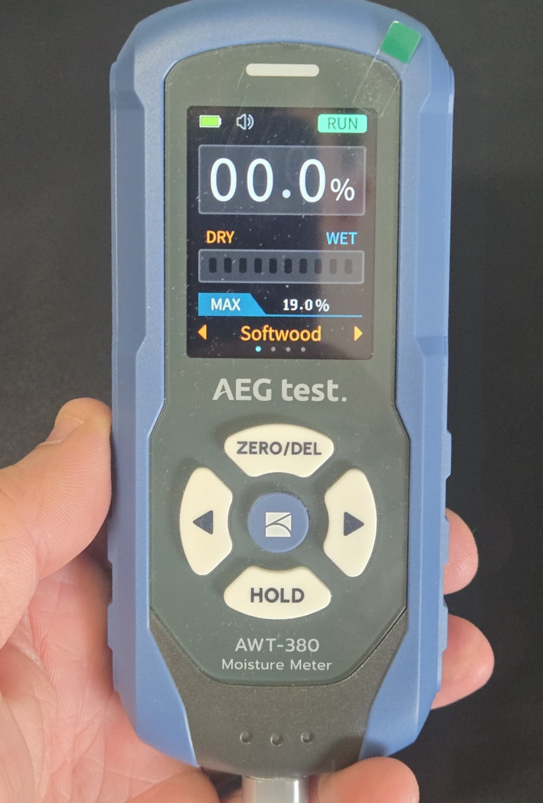 AWT-380 Rechargeable Pinless Moisture Meter for Wood, Drywall & Masonry, Wood…