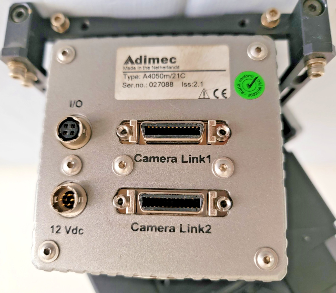 Adimec A4050m/21С Industrial Camera Inspection + camera lens 15um-7.0