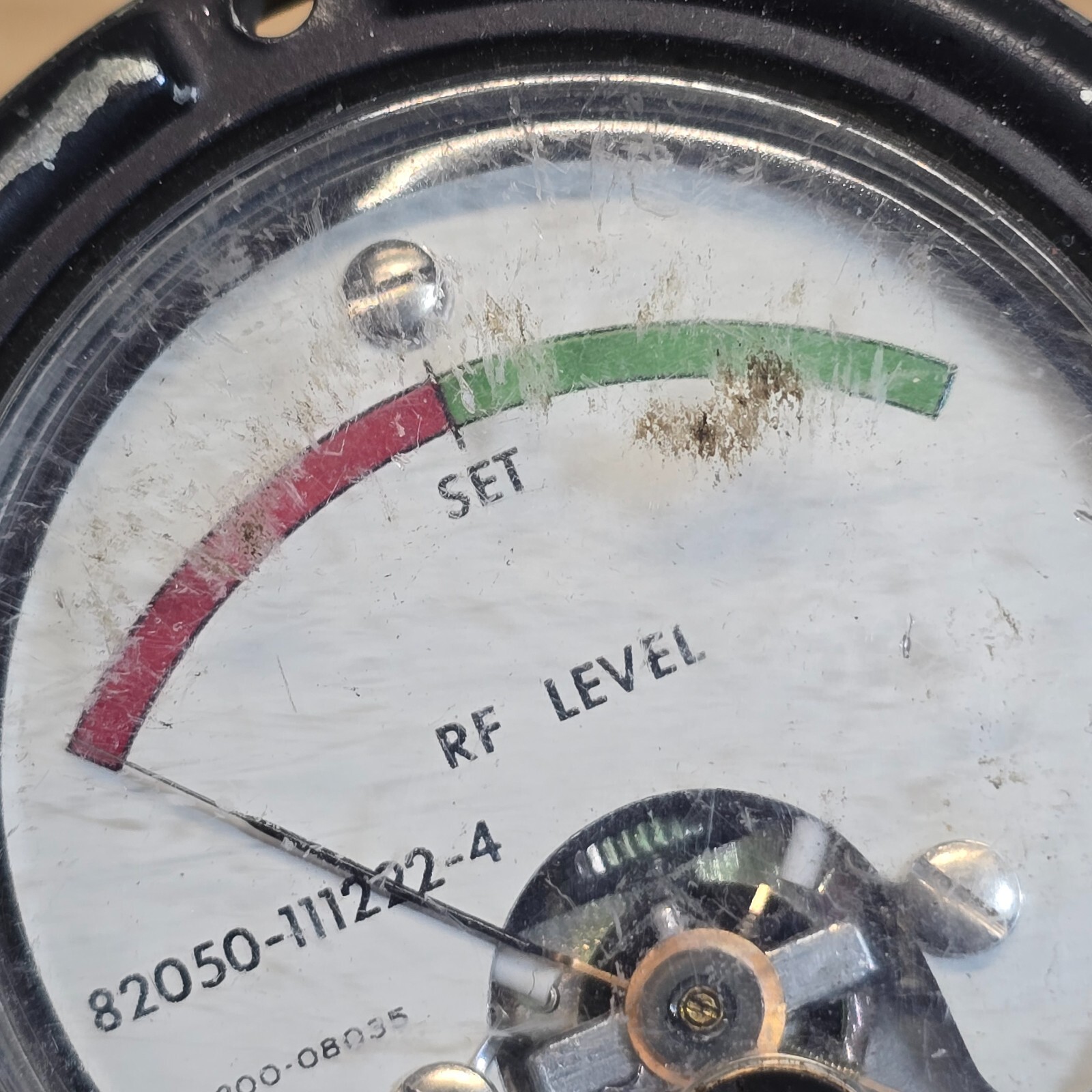 Unbranded RF Level Gauge Electrical Model 200-08035 82050-111222-4 Round