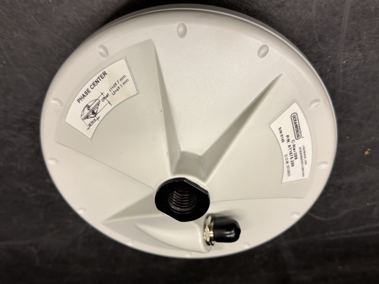 Oceaneering C-Nav289 Marine GNSS Antenna AT1675-289 Offshore Survey GPS