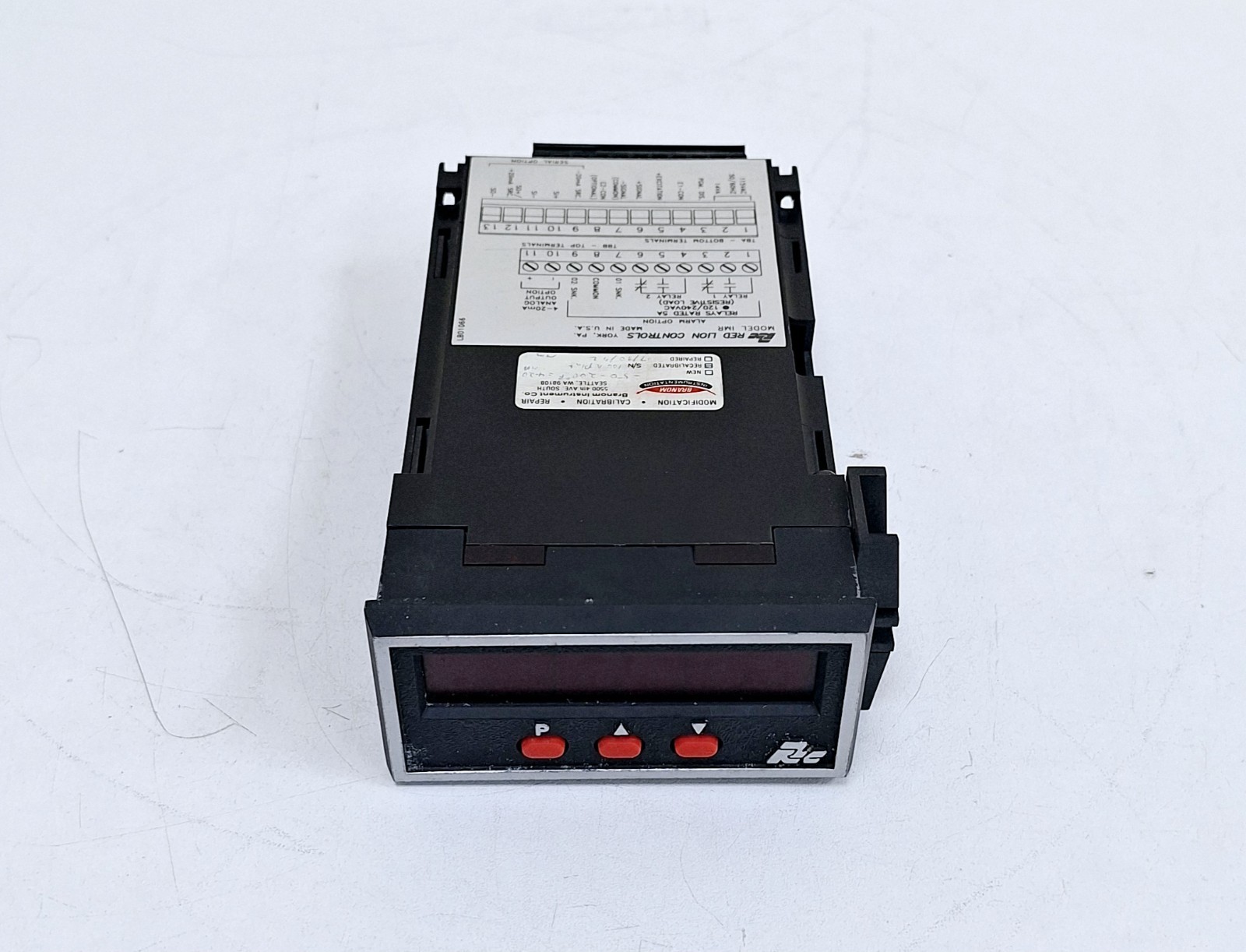 Red Lion Controls Model IMR / LB01066 Digital Temperature Meter 4-20mA