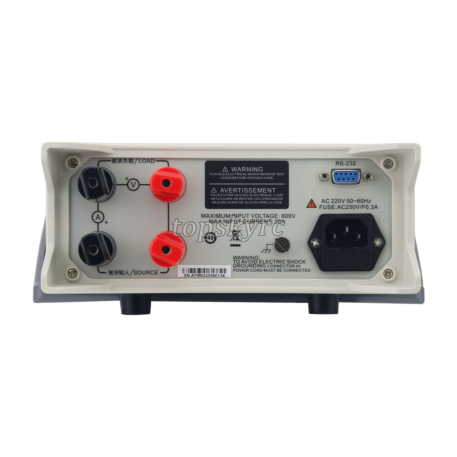 UNI-T AC 20A Digital Power Meter Parameter Tester for Four Parameters V A W & PF
