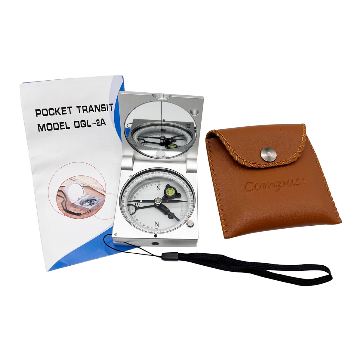 NEW DQL-2A PORTABLE GEOLOGICAL SURVEYORS GEOLOGICAL COMPASS