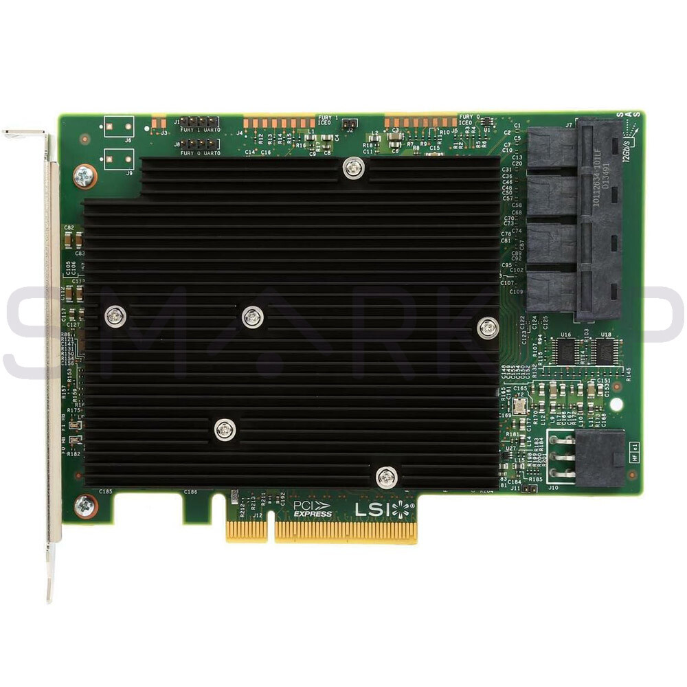 New In Box LSI SAS9300-16i 16-Port 12Gb/s SAS-3 HBA Card