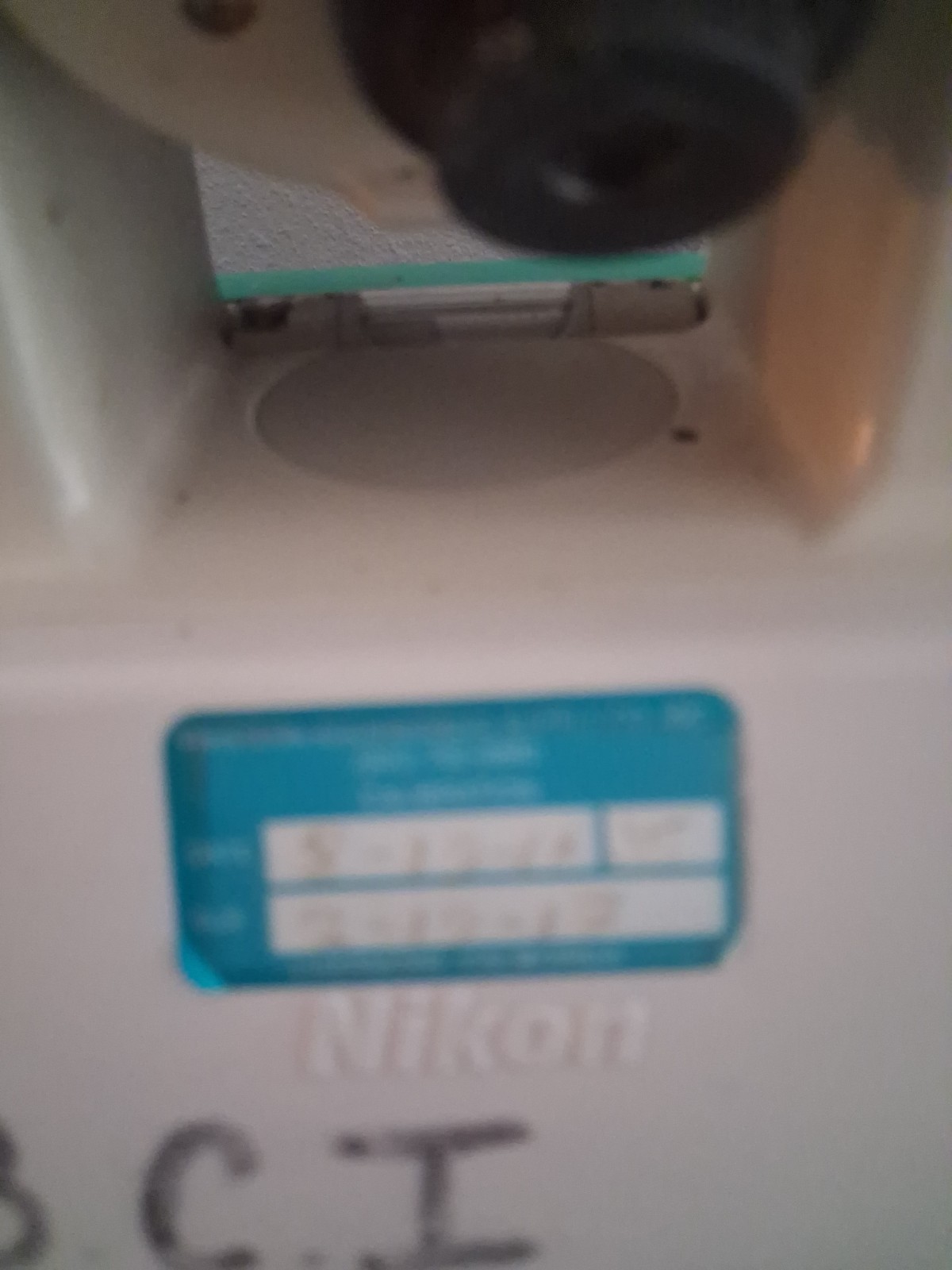 Nikon NE-101 Digital Construction Theodolite – White/Blue